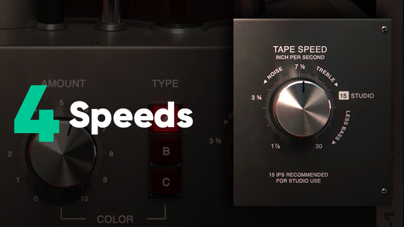 Tape Plug-in Speeds
